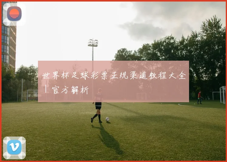 世界杯足球彩票正规渠道教程大全｜官方解析