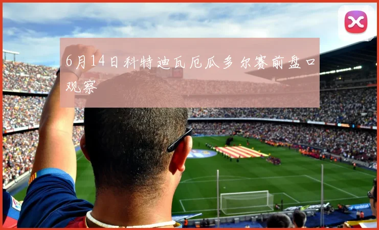 6月14日科特迪瓦厄瓜多尔赛前盘口观察